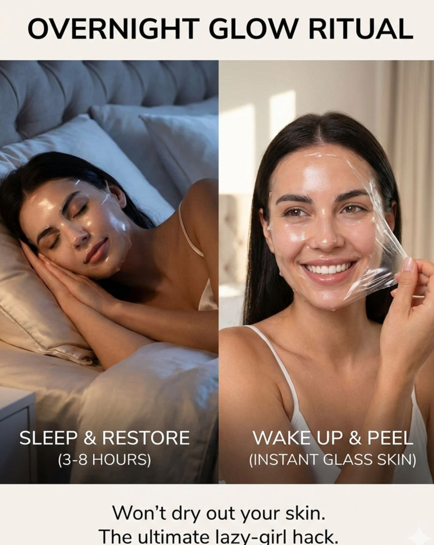 Atom Visage Bio-Collagen Real Deep Mask - Korean Skincare Collagen Mask for Instant Glow & Hydration