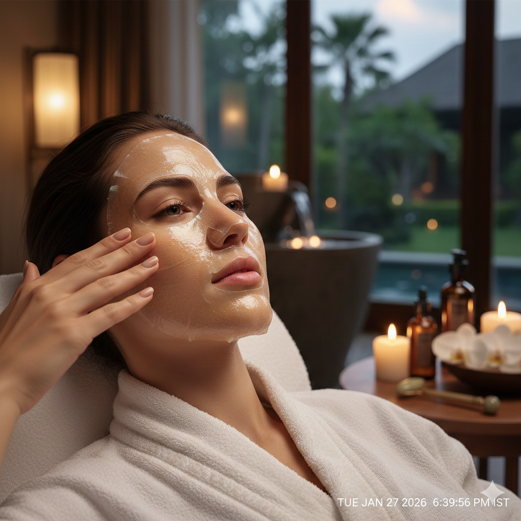 Atom Visage Bio-Collagen Real Deep Mask - Korean Skincare Collagen Mask for Instant Glow & Hydration